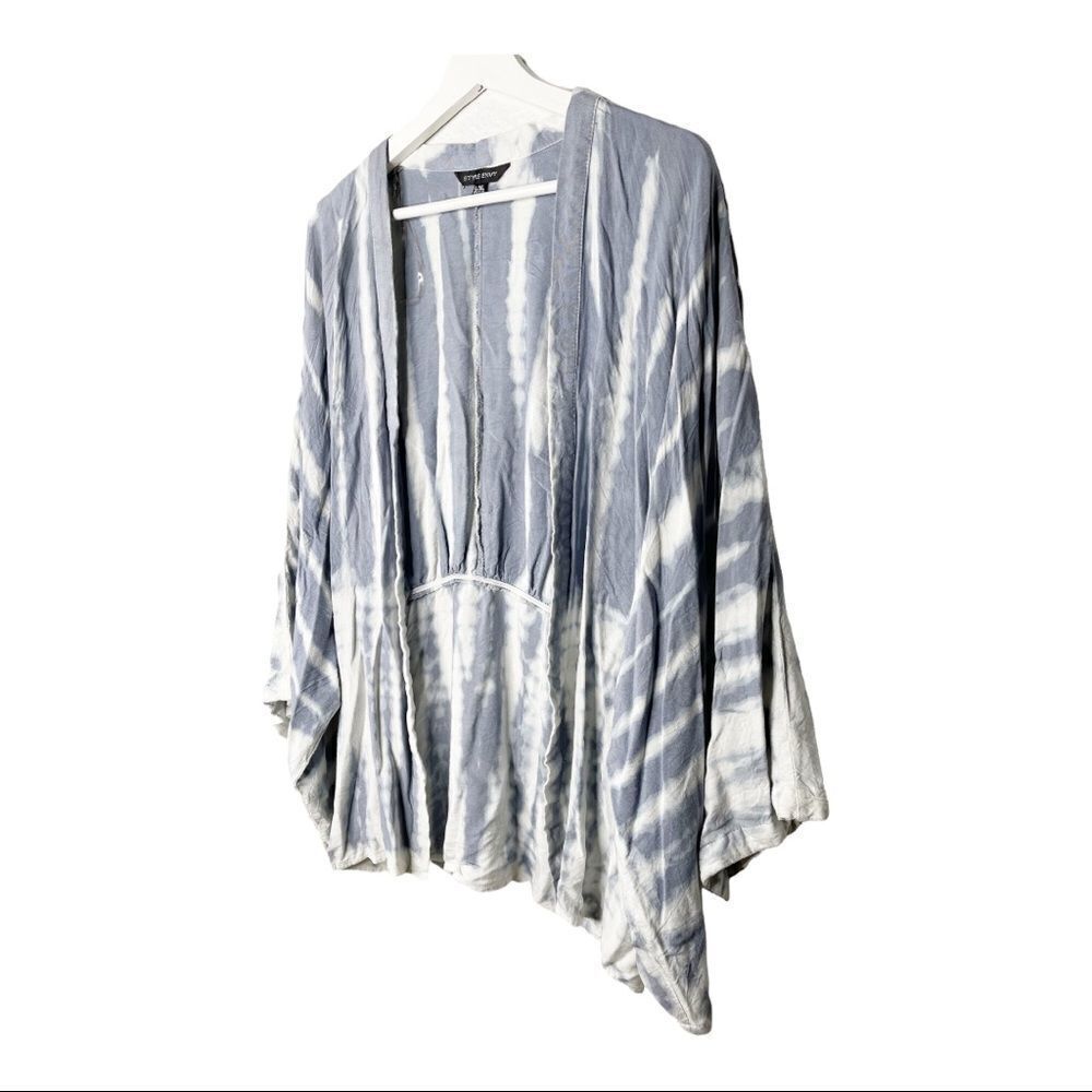 STYLE ENVY Tie Dye Oversized Lightweight Kimono Cardigan Layering Bohemi…  - Picture 2 of 8